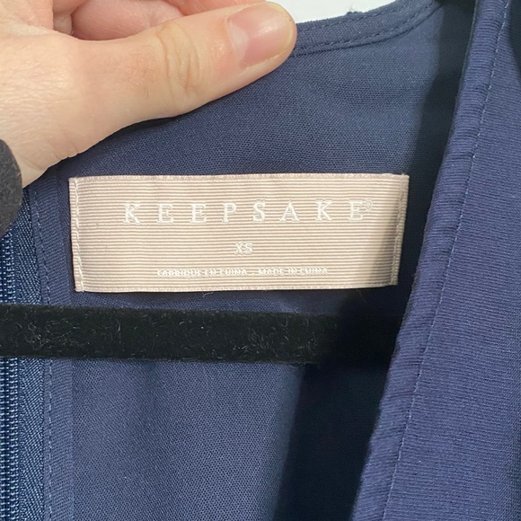 KEEPSAKE the Label Luminous Belted Navy Jumpsuit - Picture 9 of 13